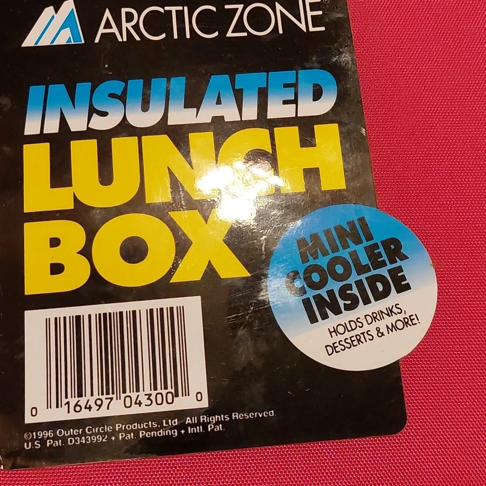 Artic Zone Insulated Lunch Box With Mini Cooler Inside Pink NEW